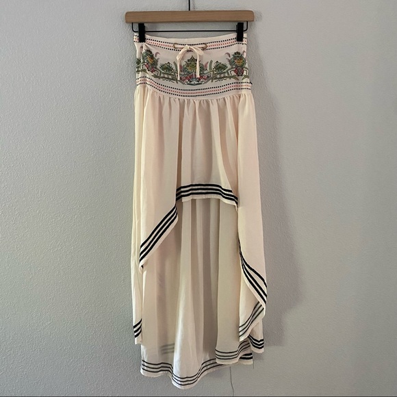 Anthropologie Dresses & Skirts - SOLD/Trade 2 @ chiwaddles  Anthro High Low Skirt💛Medium!